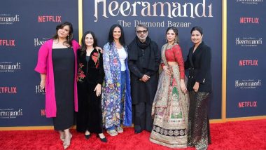 Heeramandi – The Diamond Bazaar: Sanjay Leela Bhansali's Netflix Series Premieres At The Egyptian Theatre In Los Angeles, USA (View Pics)
