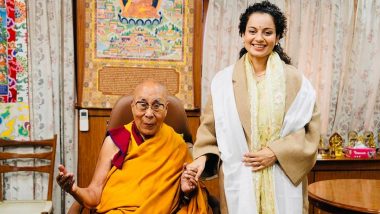Kangana Ranaut Cherishes ‘Divine Meeting’ With Dalai Lama in Dharamshala (View Pics)