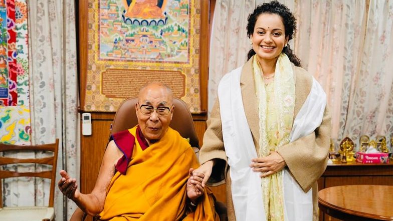 Kangana Ranaut Meets Dalai Lama in Dharamsala, Shares Heartfelt Pics With The Spiritual Leader