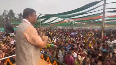 Himanta Sarma Viral Dance Video: Assam CM Grooves To 'Modi Government Once Again' Song During BJP's Rally in Kokrajhar (Watch Video)