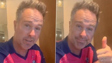 Michael Vaughan Enacts Rajasthan Royals' Head of Social Media On April Fool's Day Ahead of MI vs RR IPL 2024 Match, Video Goes Viral