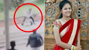 Neha Hiremath Murder: Hindu Outfits Give Bandh Call in Karnataka's Hubballi After Congress Corporator's Daughter Stabbed to Death by Jilted Lover (Watch Video)