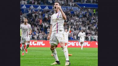 Ligue 1 2023–24: Ainsley Maitland-Niles Scores Penalty Deep Into Stoppage Time To Help Olympique Lyonnais Beat Second-Place Brest 4–3 After Alexandre Lacazette Injury