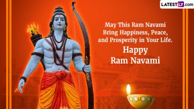 Sri Ram Navami 2024 'Jai Shree Ram' Images and Greetings: Happy Ram Navami Wishes, WhatsApp Messages, Quotes, Photos and HD Wallpapers To Share on the Day