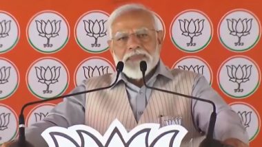 ‘Modi Took Stones Thrown by Stone-pelters in Kashmir to Build Viksit J&K’: PM Narendra Modi Addresses Public Rally in Saharanpur, Hails Abrogation of Article 370 (Watch Video)