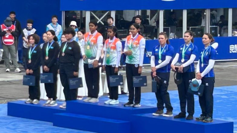 Archery World Cup 2024: Team India Dominates Compound Division With Hat-Trick of Gold Medals