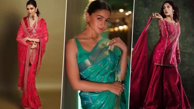 Chaitra Navratri 2024 Outfit Inspo: From Deepika Padukone, Alia Bhatt to Shehnaaz Gill - Take Style Cues From Celebs To Slay This Festive Season In Traditional Wear (See Pics)