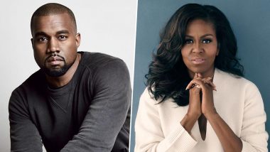 Rapper Kanye West Aka Ye Raises Eyebrows by Expressing Threesome Fantasy With Michelle Obama (Watch Video)