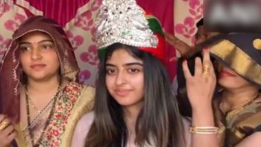 Lok Sabha Elections 2024: Dimple Yadav’s Daughter Aditi Yadav Campaigns for Samajwadi Party in Mainpuri; Urges People To Vote for SP (Watch Video)