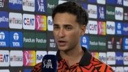 Abhishek Sharma Thanks His Father, Yuvraj Singh and Brian Lara After Winning Player of the Match Award In SRH vs CSK IPL 2024 Match