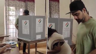 Lok Sabha Elections 2024: Tovino Thomas Casts His Vote in Thrissur, Flaunts His Inked Finger (Watch Video)