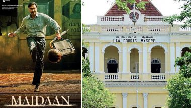 Maidaan: Ajay Devgn's Film Lands in Legal Trouble, Mysore Court Issues Stay Order Amid Plagiarism Allegations