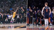 NBA Playoffs 2024: Denver Nuggets Stuns LA Lakers with Strong Fourth Quarter, New York Knicks Claim Game Two Against Philadelphia 76ers to Take 2-0 Lead in First Round Games of Postseason