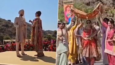 Taapsee Pannu's Stunning Sikh Bridal Ensemble Captures the Spotlight in Viral Wedding Video - WATCH