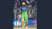 IPL 2024: Faf du Plessis Reacts To Virat Kohli&rsquo;s Dismissal in KKR vs RCB Match, Says &lsquo;I Thought the Ball Was Higher Than His Waist&rsquo;