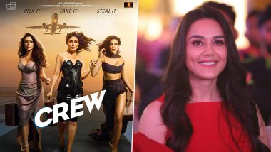 Preity Zinta Reviews Kareena Kapoor Khan, Tabu and Kriti Sanon's Heist Comedy Crew, Calls It 'Joyride' (See Post)