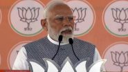 ‘Shehzada Didn’t Speak a Word About Atrocities Committed by Nawabs’: PM Narendra Modi Rips Into Rahul Gandhi Over ‘Raja, Maharaja’ Remark (Watch Video)