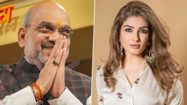 Raveena Tandon Receives Ramayana Book from Amit Shah, Thanks Union Home Minister For the Generous Gift