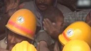 Karnataka: Child Trapped in Borewell Rescued by NDRF and SDRF Teams After 20-Hour Long Operation in Vijayapura (Watch Videos)