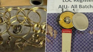 Mumbai: Airport Customs Officials Seize Nearly 8kg Gold Worth Rs 4.69 Crore, Four Passengers Arrested (See Pics)