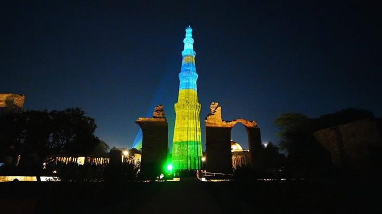 Rwanda Genocide 1994: Qutub Minar Illuminates With Colours of Rwandan National Flag in Remembrance of 100-Day Massacre (See Pics)