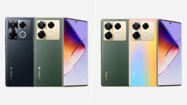 Infinix Note 40 Pro and Infinix Note 40 Pro Plus With Wireless Magnetic Charging Solution Launched in India; Check Price, Specifications and Features