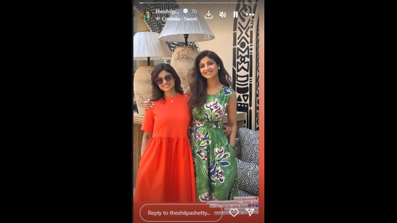 National Siblings Day 2024: Shilpa Shetty Kundra Showers Love on Her 'Tunki' Shamita Shetty, Shares Pic On Insta