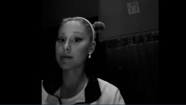 Ariana Grande Teases Fans With Sneak Peek Into Studio Sessions For Next Single (Watch Video)