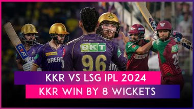 KKR vs LSG IPL 2024 Stat Highlights: Kolkata Knight Riders Beat Lucknow Super Giants By Eight Wickets