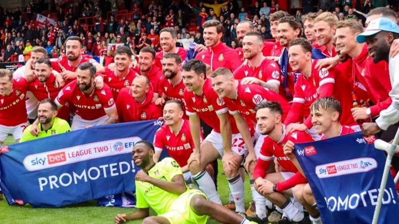 Ryan Reynolds Celebrates ‘Ride of Our Lives’ As Wrexham Gains Promotion to English 3rd Division