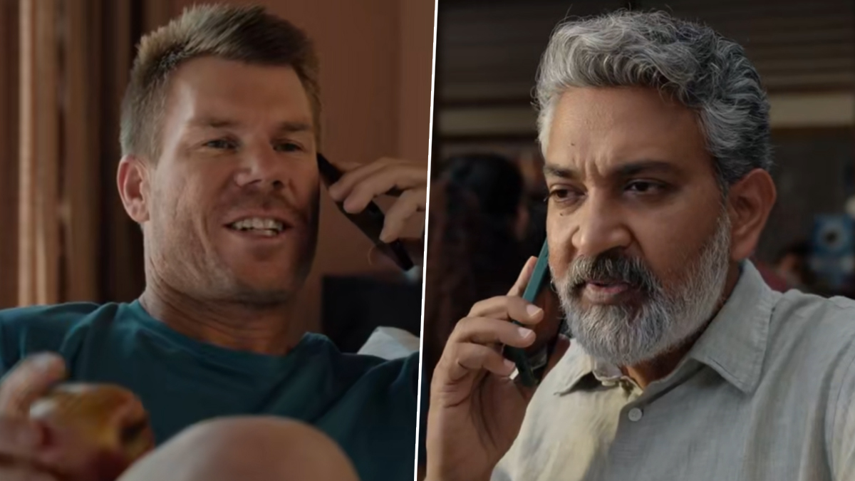 Rajamouli in Australian cricketer David Warner ad Video viral