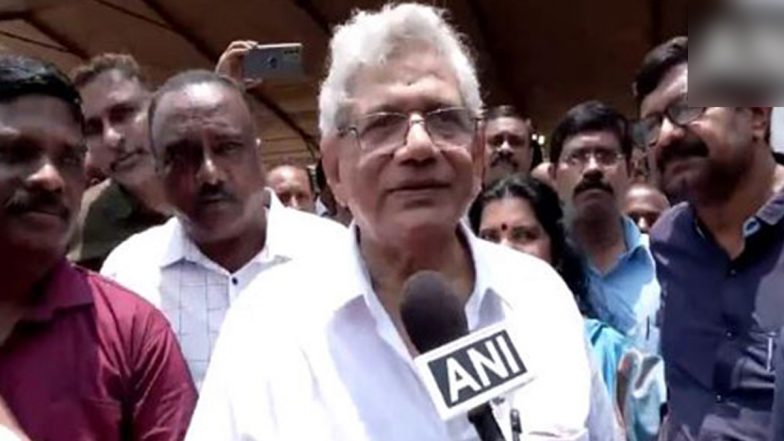 Lok Sabha Elections 2024: Sitaram Yechury Writes to Election Commission Over Union Minister Anurag Thakur’s Speech