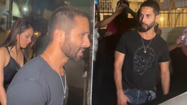 ‘Can You Stop It?’ Shahid Kapoor Loses Cool at Paps During His Date With Wife Mira Rajput, Netizens Draw Parallel to His Character Kabir Singh (Watch Video)