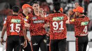 IPL 2024: SRH vs PBKS Overall Head-to-Head, When and Where To Watch Free Live Streaming Online