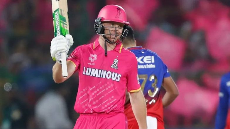 IPL 2024: Jos Buttler’s Terrific Century Overshadows Virat Kohli’s Ton, Powers Rajasthan Royals to Six-Wicket Win Over Royal Challengers Bengaluru