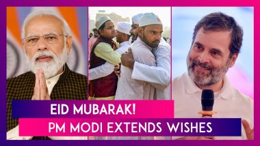 Eid 2024: PM Narendra Modi, President Droupadi Murmu, Rahul Gandhi, Mamata Banerjee & Others Extend Wishes On The Joyous Occasion