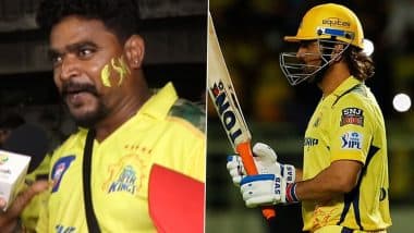 CSK Fan Claims He Has Not Paid School Fees of His Three Daughters After Spending Rs 64,000 to Watch MS Dhoni Play in IPL 2024