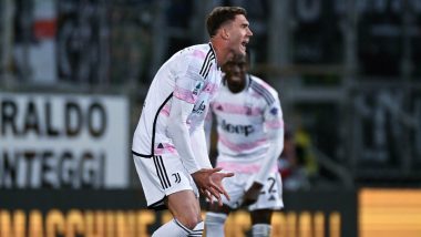 Dusan Vlahovic's Late Goal Helps Juventus Secure Crucial Point As They Draw With Cagliari in Serie A 2023–24