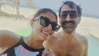 Shirtless Fahadh Faasil Holidays With Wife Nazriya Nazim at an Undisclosed Location; Check Out Photo From Their Beachy Trip!