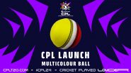 CPL T20: Caribbean Premier League to Use Multicolour Balls for 2024 Season