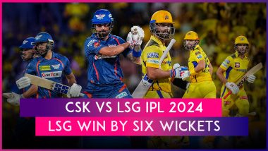 CSK vs LSG IPL 2024 Stat Highlights: Marcus Stoinis Leads Lucknow Super Giants To Thrilling Victory