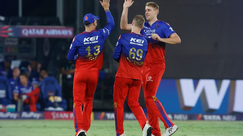 IPL 2024: Royal Challengers Bengaluru End Six-Match Losing Streak With 35-Run Win Over Sunrisers Hyderabad