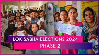 Lok Sabha Elections 2024 Phase 2 Polling: Over 50% Voter Turnout Recorded Till 3 PM, Tripura Registers Highest Voting Percentage