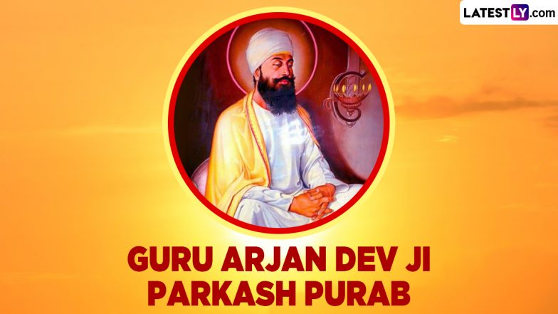 Guru Arjan Dev Ji Parkash Purab 2024 Images & Wishes for Free Download Online: Share Quotes, Greetings and Messages To Celebrate Fifth Sikh Guru's Birth Anniversary