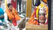 Ashutosh Rana Seeks Blessings at Ujjain&rsquo;s Mahakaleshwar Temple (Watch Video)