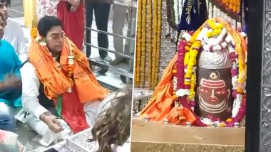 Ashutosh Rana Seeks Blessings at Ujjain’s Mahakaleshwar Temple (Watch Video)