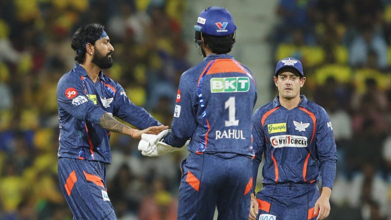 IPL 2024: KL Rahul, Quinton De Kock Hit Fifties, Secure Lucknow Super Giants an Eight-Wicket Win Over Chennai Super Kings