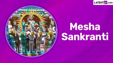 When Is Mesha Sankranti 2024? Know the Solar New Year Date, Shubh Muhurat, Timings and Significance Related to the Auspicious Hindu Day