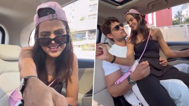 Priyanka Chahar Choudhary Turns on Her 'Fun Mode' as She Spends the Day with Her 'Bandhu and Sakha' Ankit Gupta (Watch Video)
