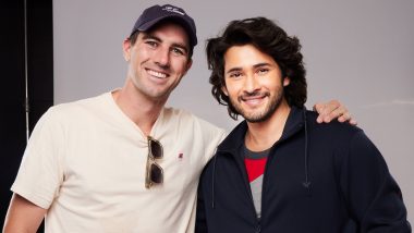 SSMB29: Mahesh Babu's Stylish Transformation For SS Rajamouli's Film Sends Fans Into Frenzy, Actor Snaps Pics With Sunrisers Hyderabad Players